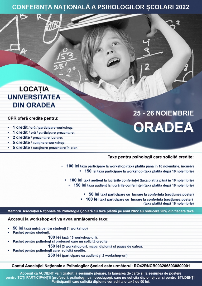 Informatii taxe 2022